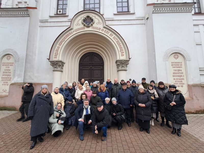 Z grupą „Pielgrzymi w Bogu” w 2024 roku