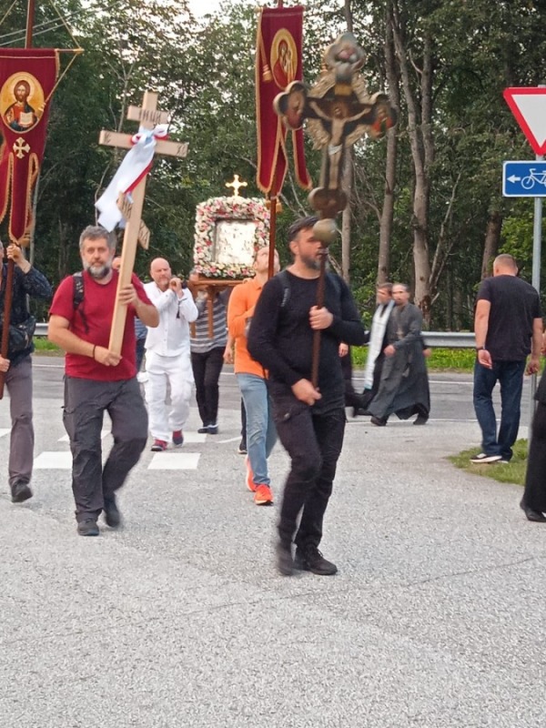 Z grupą „Pielgrzymi w Bogu” w 2024 roku