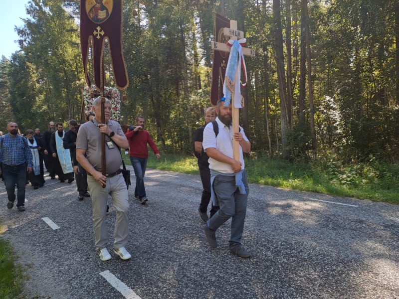Z grupą „Pielgrzymi w Bogu” w 2024 roku
