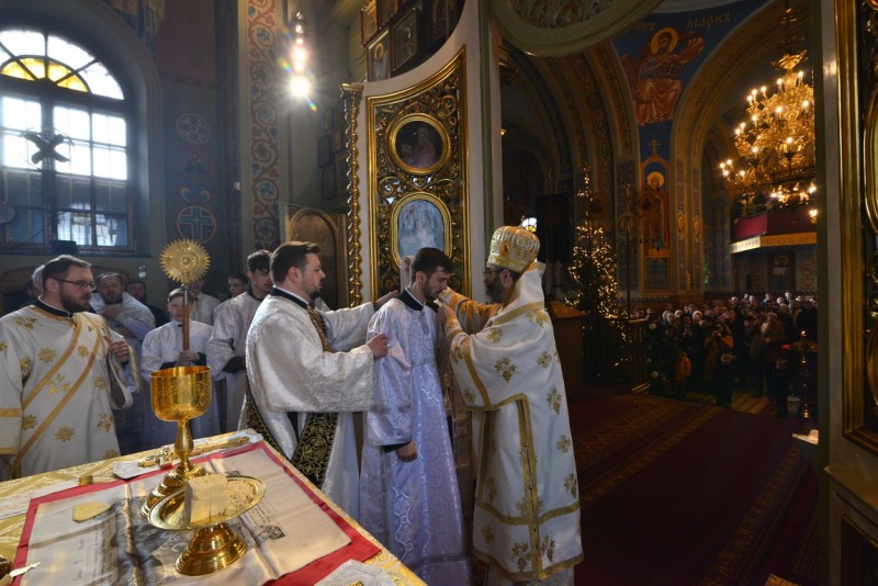Święcenia diakońskie Michała Uścinowicza
