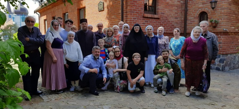 Z grupą „Pielgrzymi w Bogu” w 2024 roku
