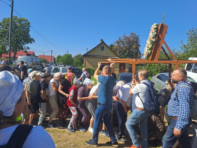 Z grupą „Pielgrzymi w Bogu” w 2024 roku