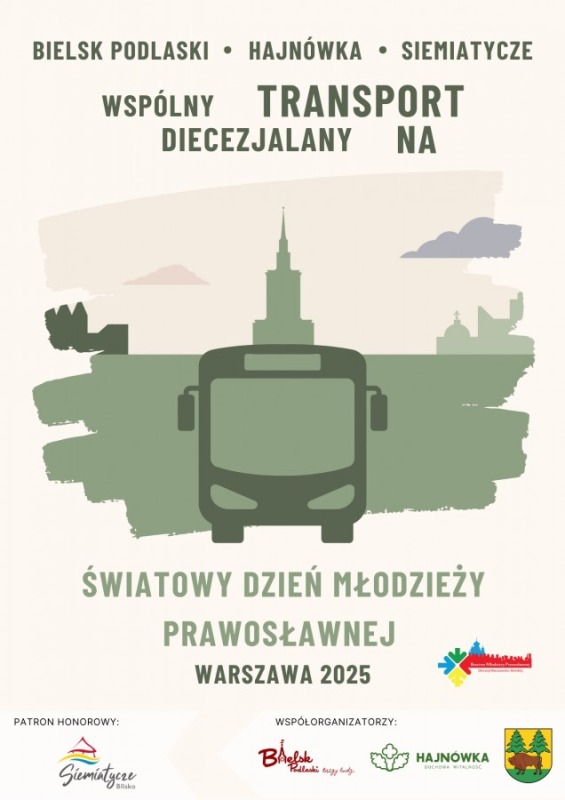 Akcja Wspólny Transport Diecezjalny na ŚDMP 2025