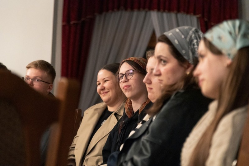 Modlitewne spotkanie maturzystów