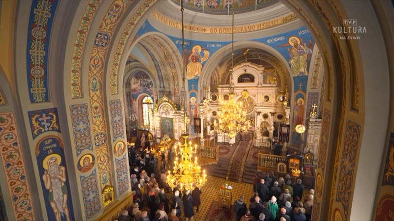 Liturgia prawosławna z cerkwi św. Mikołaja w Białymstoku