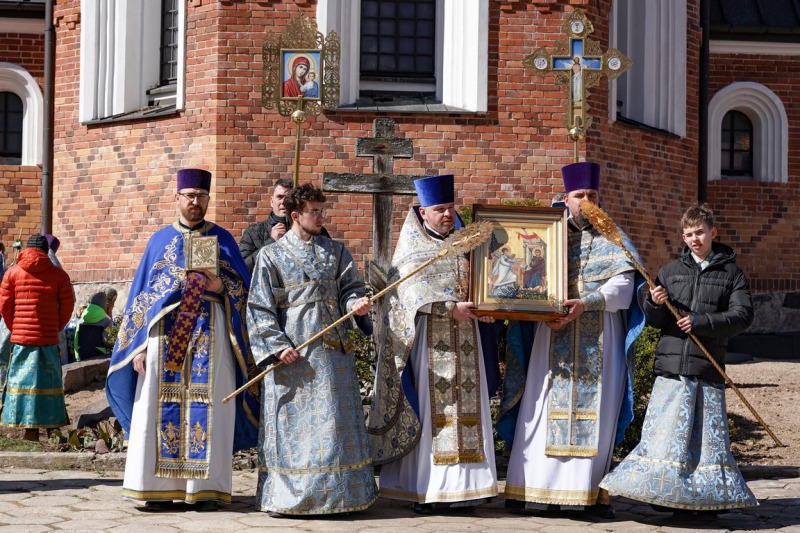 Święto Zwiastowania Przenajświętszej Bogurodzicy w supraskim monasterze