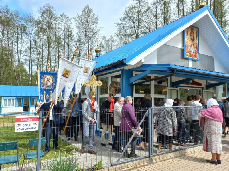 Pielgrzymka Bractwa Trzech Świętych Hierarchów do Miękisz
