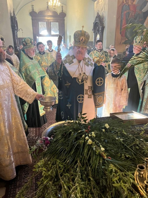 Niedziela Wejścia Chrystusa do Jerozolimy w lubelskiej cerkwi katedralnej
