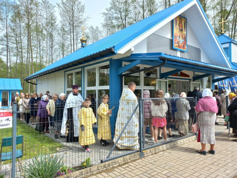 Pielgrzymka Bractwa Trzech Świętych Hierarchów do Miękisz