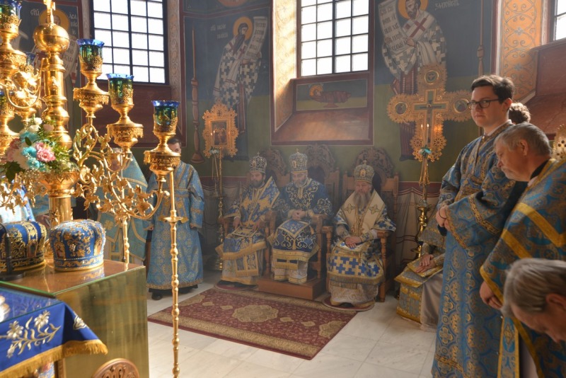 Święto Zwiastowania Przenajświętszej Bogurodzicy w supraskim monasterze