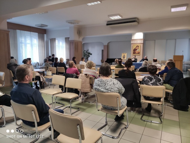 Spotkanie Bractwa Trzech Świętych Hierarchów z o. Serafinem