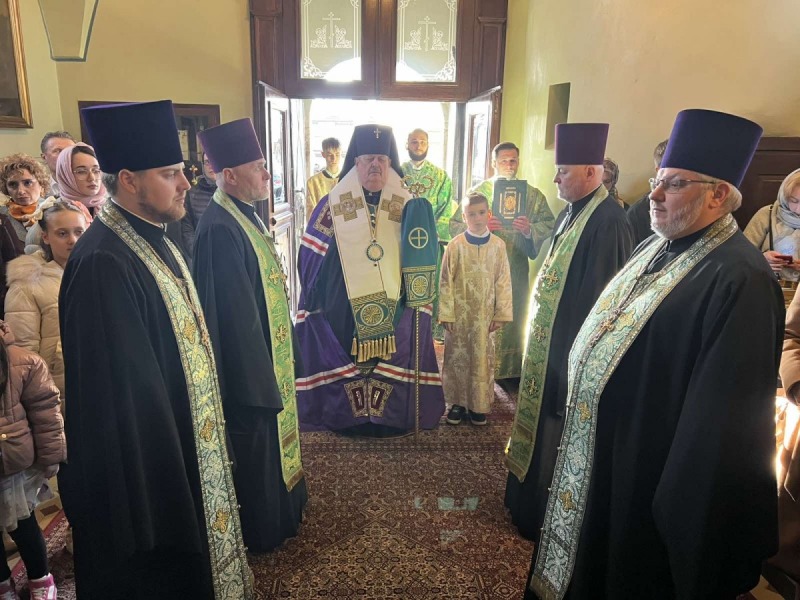 Niedziela Wejścia Chrystusa do Jerozolimy w lubelskiej cerkwi katedralnej