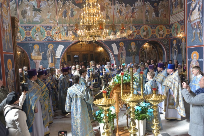 Święto Zwiastowania Przenajświętszej Bogurodzicy w supraskim monasterze
