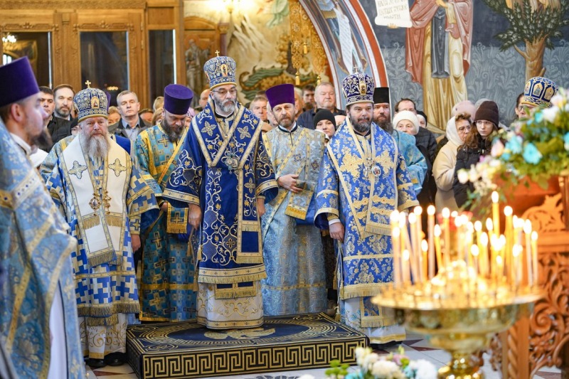 Święto Zwiastowania Przenajświętszej Bogurodzicy w supraskim monasterze