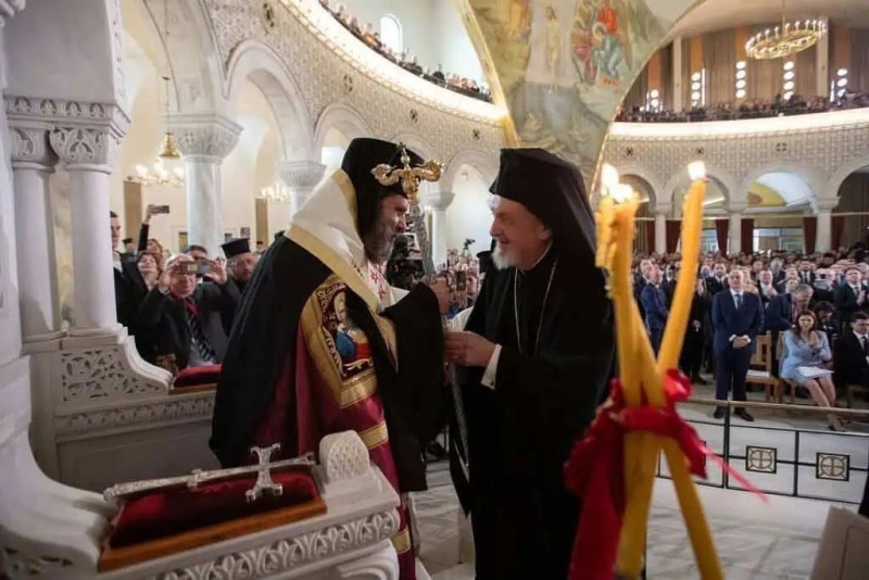 Intronizacja zwierzchnika Cerkwi prawosławnej w Albanii