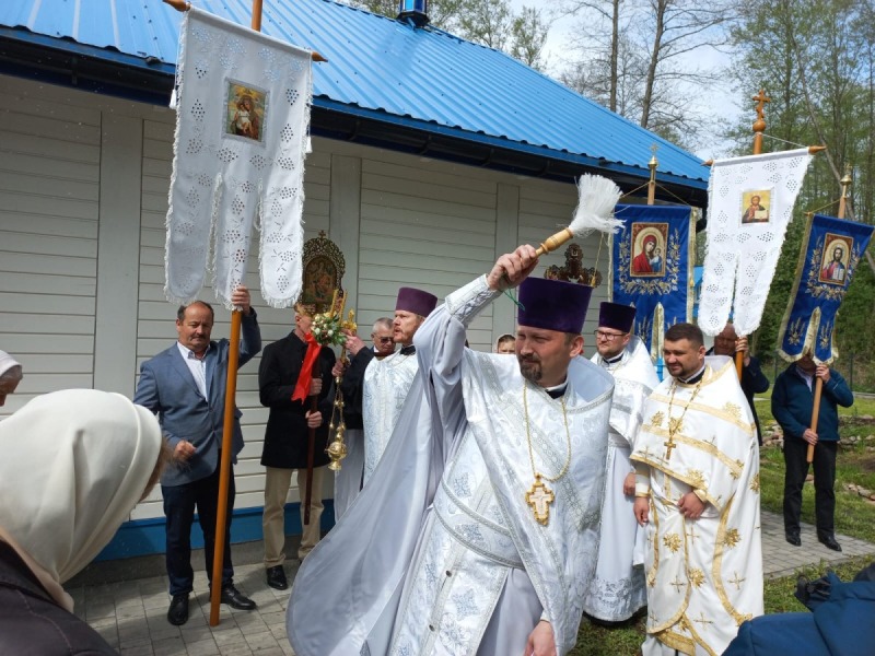 Pielgrzymka Bractwa Trzech Świętych Hierarchów do Miękisz
