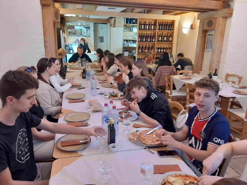 Pielgrzymka hajnowskiej młodzieży do Bari