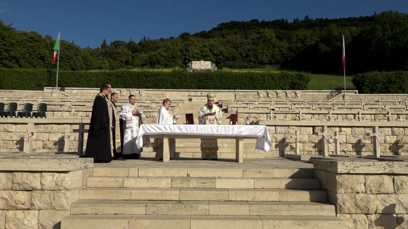 Liturgia prawosławna na Monte Casino