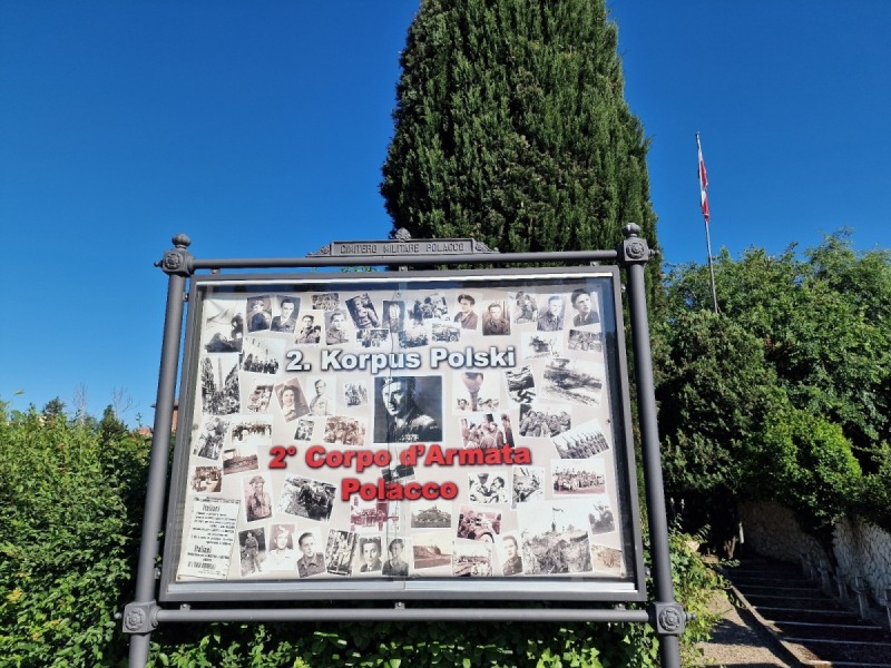Historycznym szlakiem 2. Korpusu Polskiego na ziemiach włoskich
