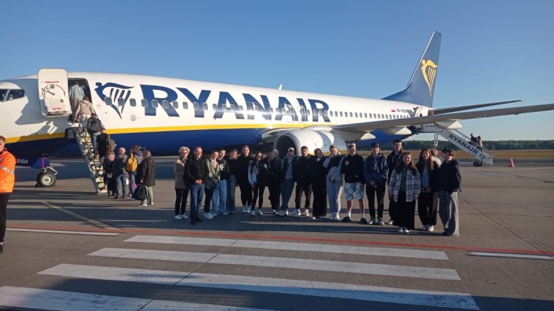 Pielgrzymka hajnowskiej młodzieży do Bari