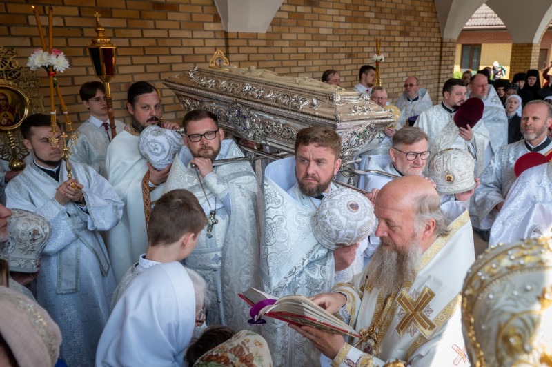 Św. Męczennika Młodzieńca Gabriela w monasterze w Zwierkach