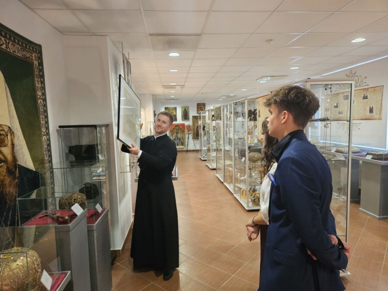 Spotkanie Metropolity Sawy z laureatami Olimpiady
