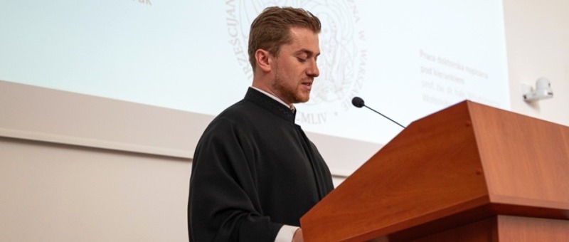 Obrona pracy doktorskiej protodiakona Rafała Dmitruka