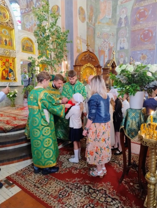 Pierwsza spowiedź dzieci w parafii prawosławnej w Gródku