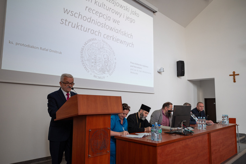 Obrona pracy doktorskiej protodiakona Rafała Dmitruka