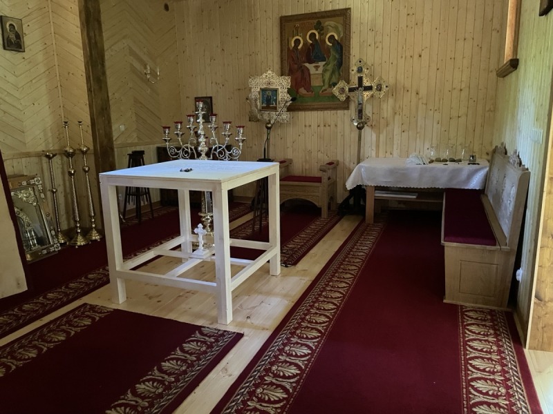 Poświęcenie cerkwi św.św. Braci Machabeuszów na Krynoczce po remoncie