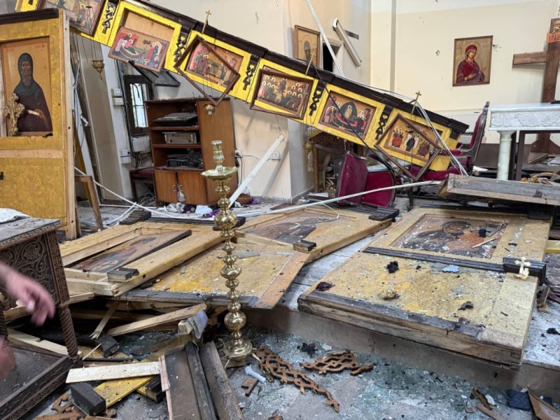 Atak terrorystyczny na cerkiew św. Eliasza w Damaszku
