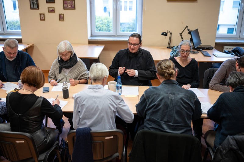 Zakończenie drugiej edycji kursu języka cerkiewnosłowiańskiego w Warszawie