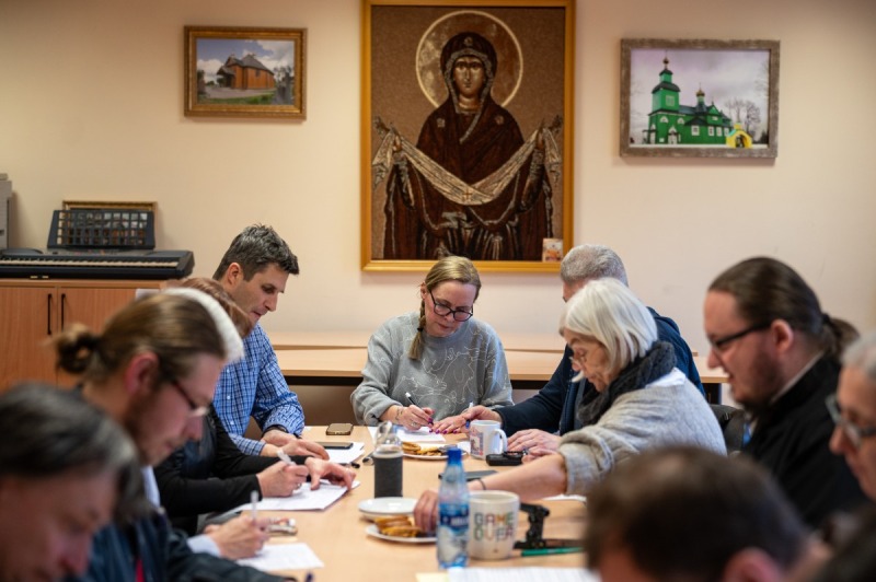Zakończenie drugiej edycji kursu języka cerkiewnosłowiańskiego w Warszawie