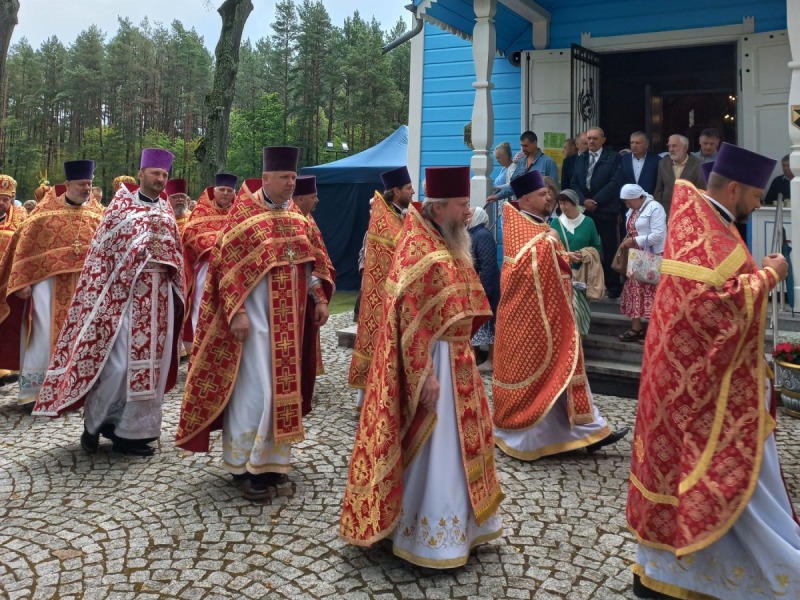 Bractwo Trzech Świętych Hierarchów z pielgrzymką w Werstoku