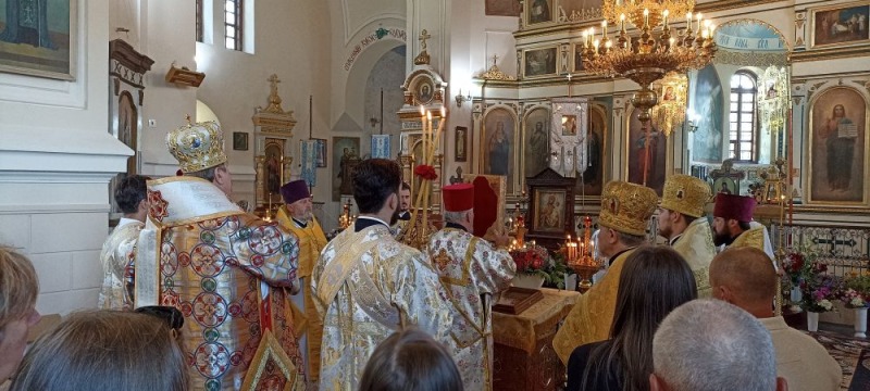 Uroczystość parafialna we Włodawie