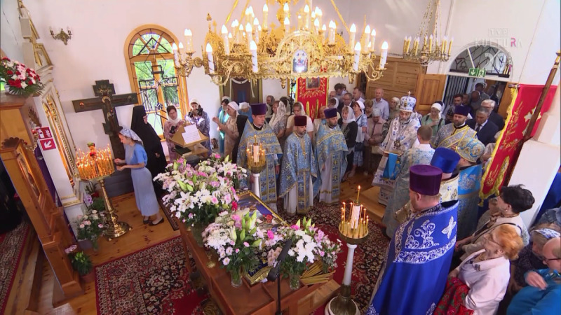 Liturgia z cerkwi w Wojnowie