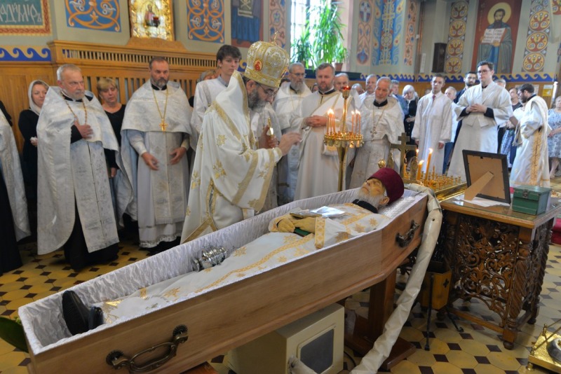 Uroczystości pogrzebowe śp. protodiakona Bazylego Dubeca