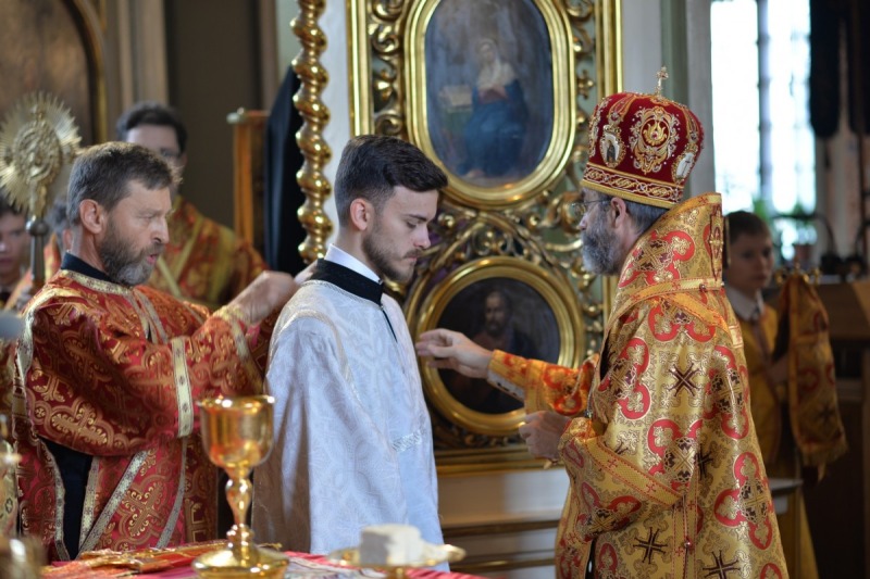 Podwyższenia Krzyża Pańskiego i chirotonia diakońska w Białymstoku