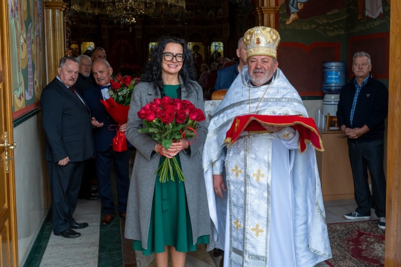 Oświęcenie cerkwi św. Wielkomęczennika Pantelejmona w Zaściankach