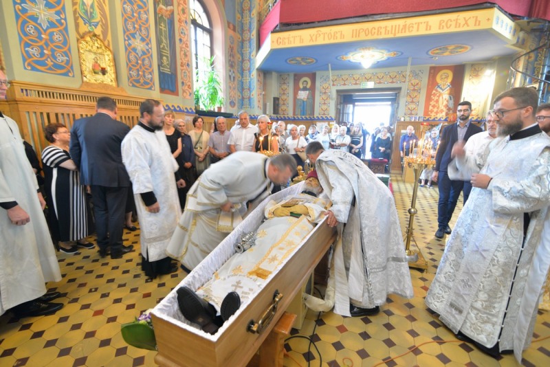Uroczystości pogrzebowe śp. protodiakona Bazylego Dubeca