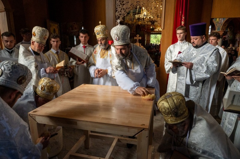Oświęcenie cerkwi św. Wielkomęczennika Pantelejmona w Zaściankach