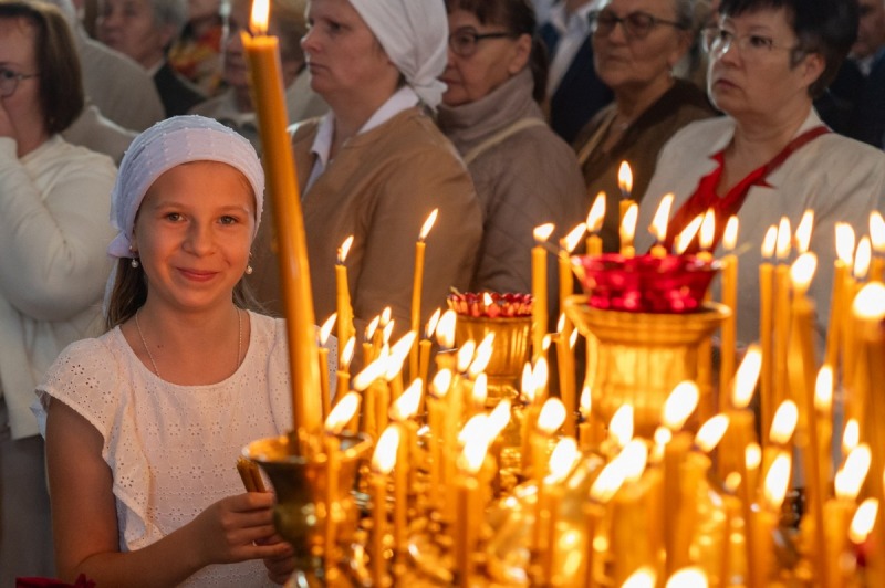 Oświęcenie cerkwi św. Wielkomęczennika Pantelejmona w Zaściankach