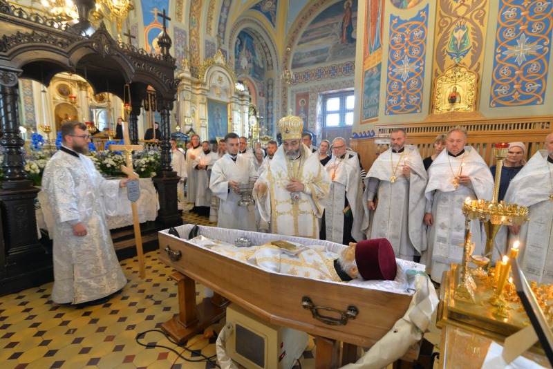 Uroczystości pogrzebowe śp. protodiakona Bazylego Dubeca