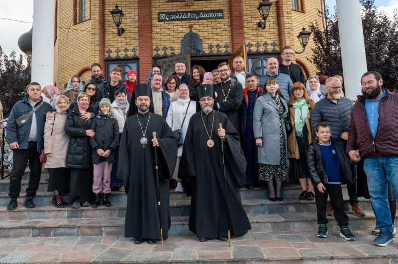 Oświęcenie cerkwi św. Wielkomęczennika Pantelejmona w Zaściankach