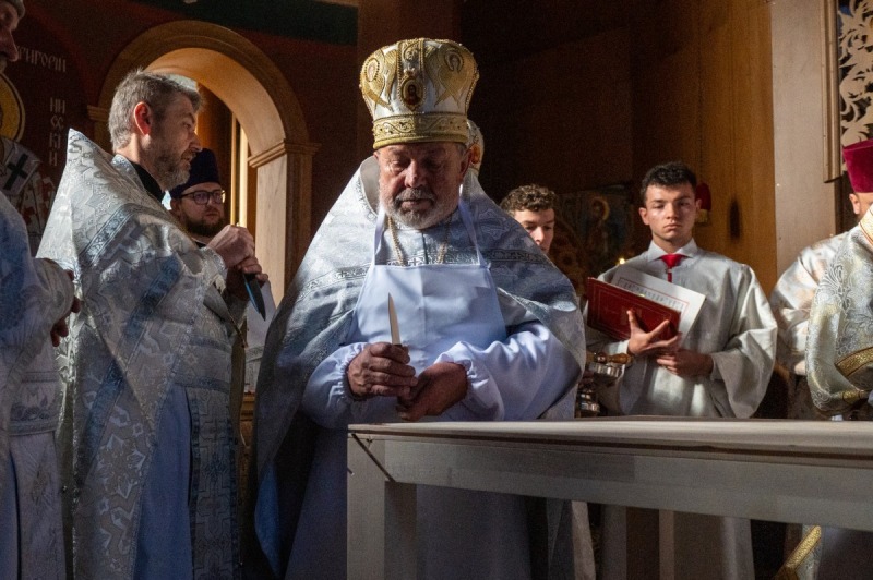 Oświęcenie cerkwi św. Wielkomęczennika Pantelejmona w Zaściankach
