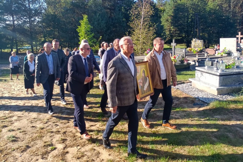 Wspomnienie św. Sylwana z Atosu w kaplicy cmentarnej pw. św. Pantelejmona w Szeszyłach
