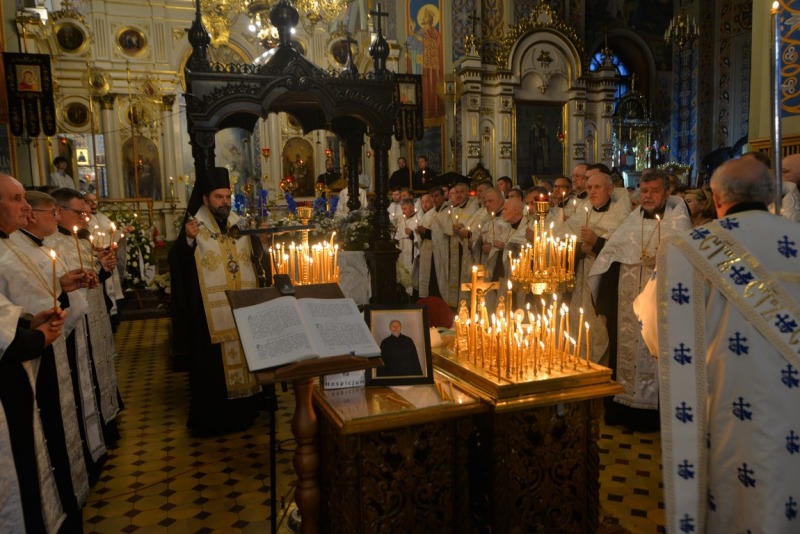 Uroczystości pogrzebowe śp. protodiakona Bazylego Dubeca