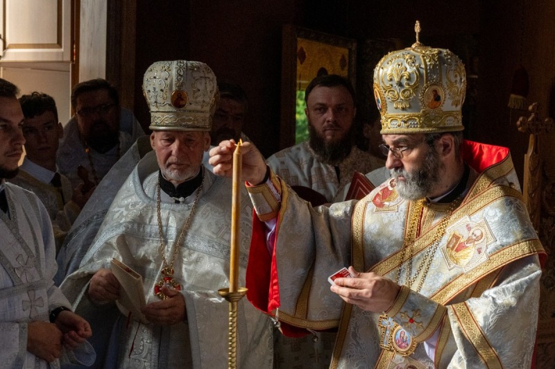 Oświęcenie cerkwi św. Wielkomęczennika Pantelejmona w Zaściankach
