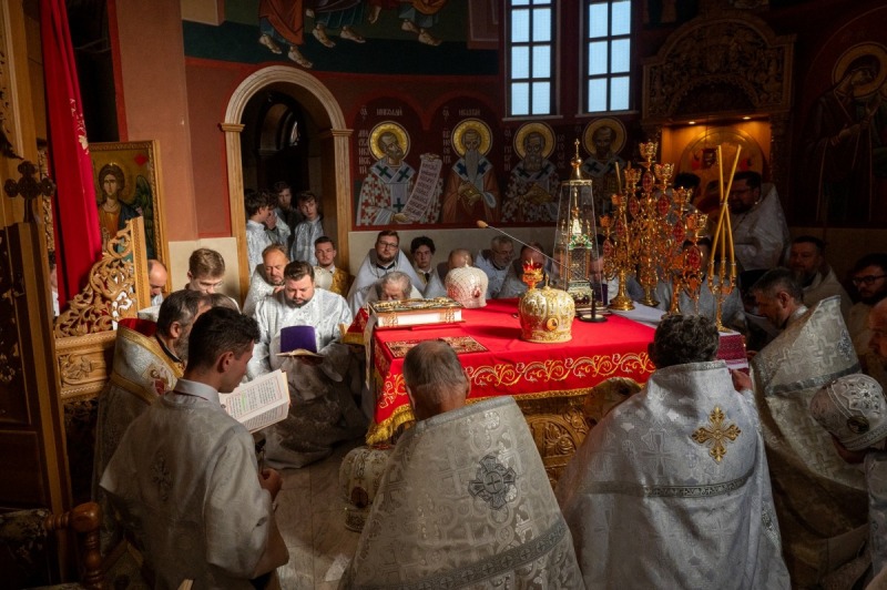 Oświęcenie cerkwi św. Wielkomęczennika Pantelejmona w Zaściankach