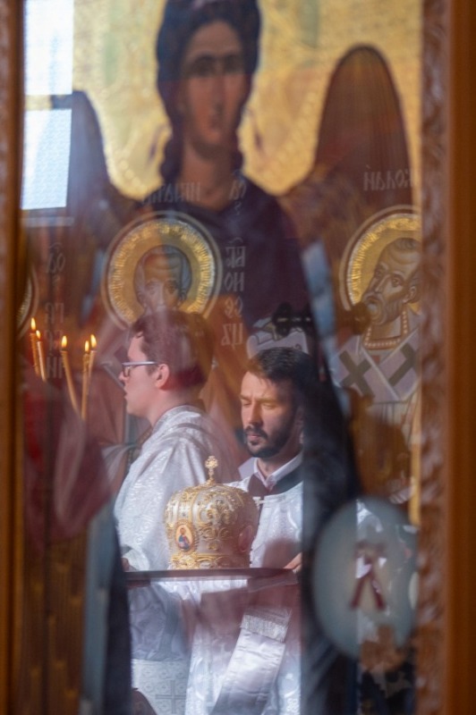 Oświęcenie cerkwi św. Wielkomęczennika Pantelejmona w Zaściankach
